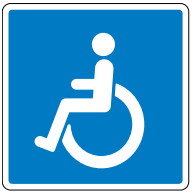 Handicapparkeringsskilt