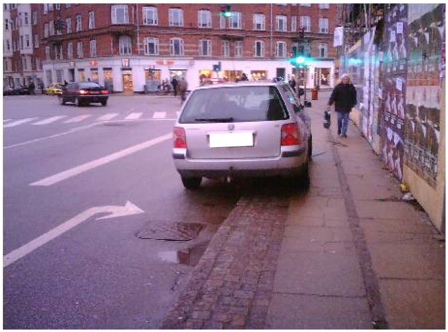 Eksempel på særlig afgrænset bane